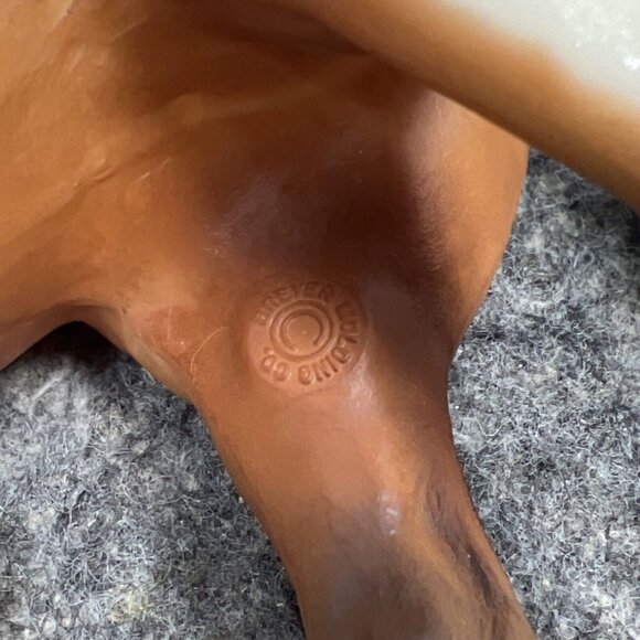 VTG Breyer #230 Bay Overo Paint Stock Horse Mare White Muzzle 1982-1988 - Picture 9 of 16